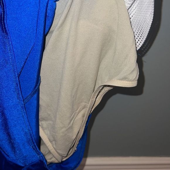 Lands End Women’s size 18 Cobalt Blue one piece shorts bathing suit - Picture 9 of 10